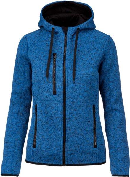 PA366 cipzáras kapucnis vastag Női pulóver bolyhos belsővel Proact, Light
Royal Blue Mélange-XL