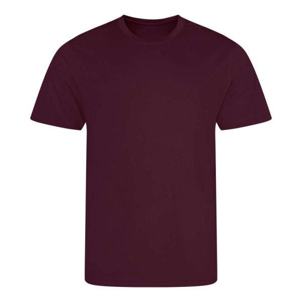 JC001 környakas sport férfi póló Just Cool, Burgundy-S