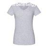 Rvid ujj V-nyak Ni pamut pl, Fruit of the Loom FN71, H