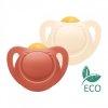 NUK For Nature latex cumi 6-18 h 2 db box piros