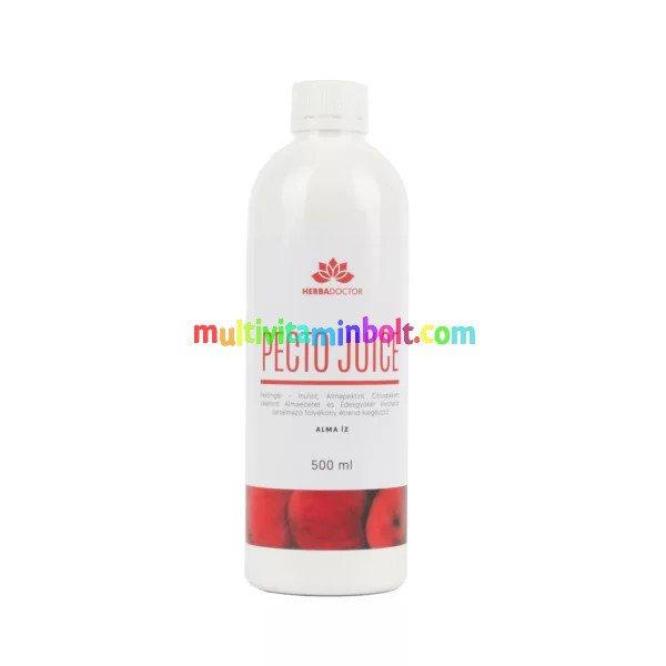 PECTO JUICE 500 ml pektingél, Almapektin, Innulin, Citruspektin, Almaecet,
Édesgyökér kivontat, alma íz - Herbadoctor