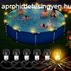 6 db napenergis medence lmpa ? vzll LED lmpk medence 