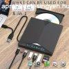 7-az-1-ben USB 3.0 Hordozhat CD/DVD Meghajt