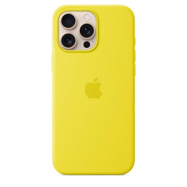 Apple iPhone 16 Pro Max Silicone Case with MagSafe Star Fruit (Seasonal)