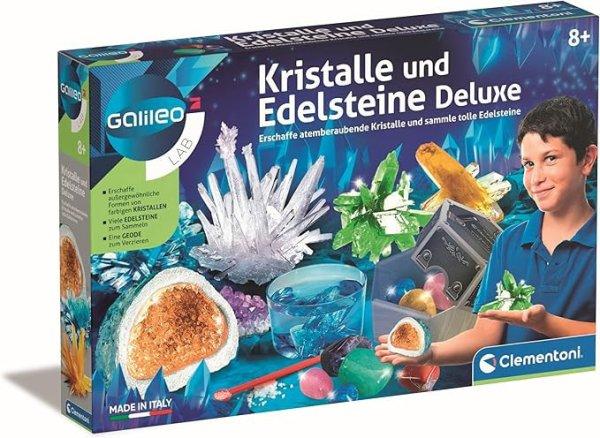 Galileo Lab – Kristály- és drágakő készlet Deluxe gyerekeknek (Clementoni
59330)