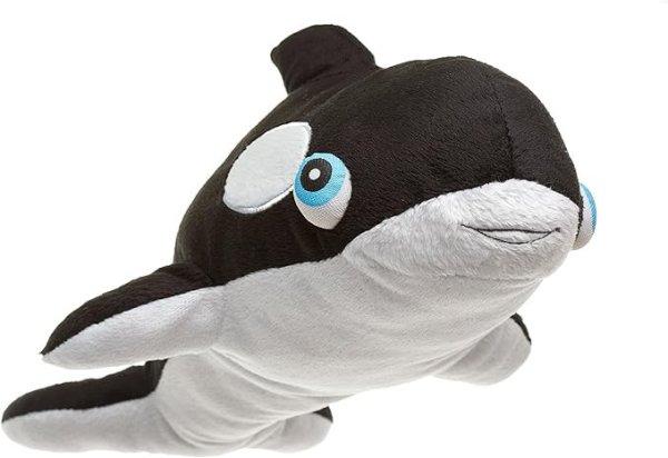 Joy Toy Night Buddies Oliver az Orca – 38 cm plüss, világító szemekkel,
nyomásra fénylik, automatikus kikapcsolás
