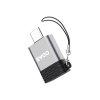 BWOO BZ-35 USB-A - USB-C adapter - szrke