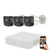 Hikvision 8 megapixeles 3 kamers kamerarendszer 30 mter l