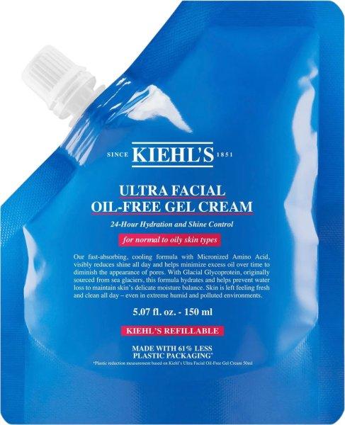Kiehl's Csere utántöltő krém normál és zsíros bőrre Ultra Facial
(Cream Refill Pouch) 150 ml