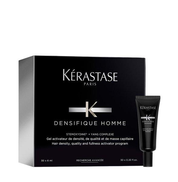 Kérastase Hajsűrűség helyreállító kezelés férfiaknak Densifique Homme
(Hair Activator Program) 30 x 6 ml