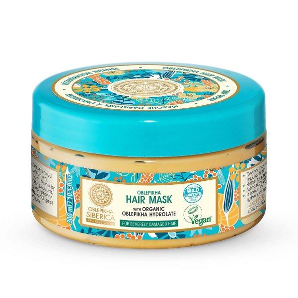 Natura Siberica Homoktövis maszk súlyosan sérült hajra Oblepikha Siberica
(Hair Mask) 300 ml