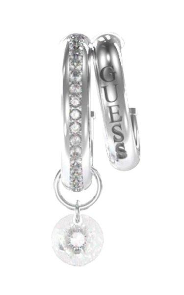 Guess Divatos single fülbevaló Crazy Earrings JUBE03294JWRHT - 1 db