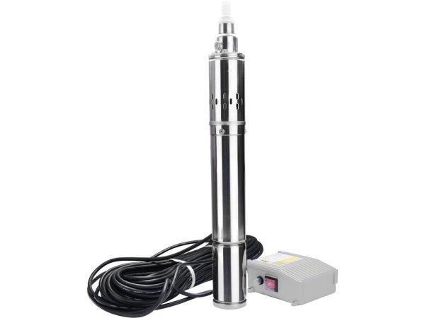 EXTOL PRMIUM mélykúti csőszivattyú, 550W, 3', 1,5m3/h, max. száll.
72m, leadott telj. 370W