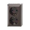 GAO 0510076777 Business Line IP20, 2 frhelyes fldelt csat