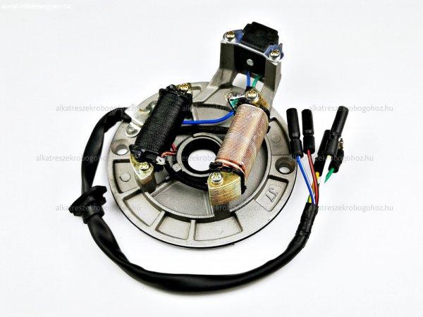 Gyújtás alaplap állórész 110 - 125ccm kézi váltó Dirt bike - Pitbike Tip
1