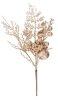 MagicHome karcsonyi g, almval s bogykkal, narancssrga,