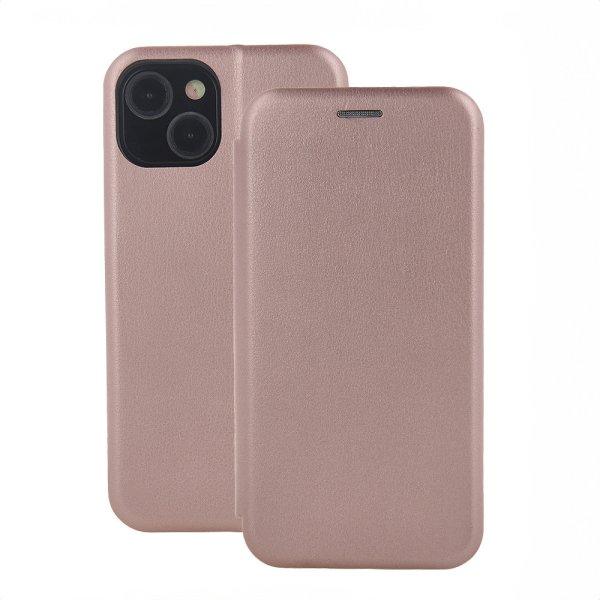 Smart Diva könyvtok Xiaomi Redmi 14C 4G/5G /Redmi A4/ Poco C75 4G/5G -
rózsaarany színű
