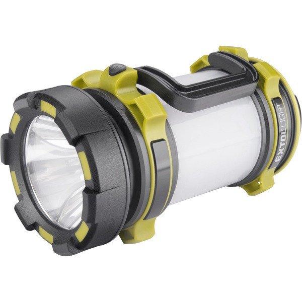 LED lámpa, tölthető; 350 Lm, cserélhető Li-ion akku, 2600 mAh, powerbank
funkció