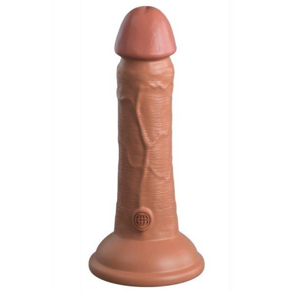 Pipedream 6" Dual Density Vibrating Silicone Cock Tan Valósághű
vibrátor