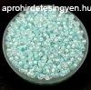 Preciosa cseh ksagyngy - Light Mint Lined Crystal - 10/0