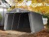 Ponyvagarzs mobilgarzs 3,3x4,7m ponyva szrke