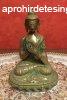 Tant Buddha rz szobor, vilgos rz - 19 cm