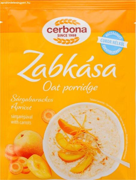Cerbona zabkása sárgabarackos 50 g