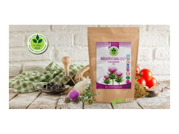 Dr. Natur étkek, Prémium Máriatövismag liszt, Máj- és epevédő
magőrlemény 250 g