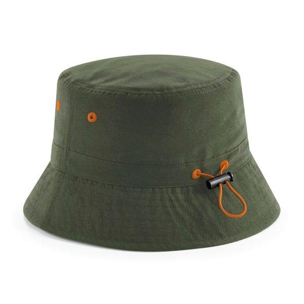 Beechfield Kalap újrahasznosított poliészterből - Olív | L/XL