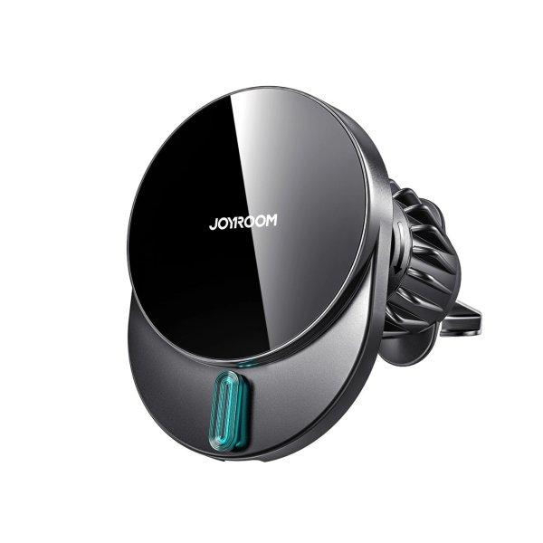 Joyroom JR-ZS409 MagSafe-kompatibilis vezeték nélküli autós töltő 15W -
fekete
