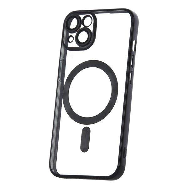 Color Chrome MagSafe-kompatibilis tok iPhone 14 Plus - fekete
