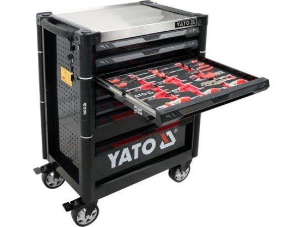 YT-55308 Szerszámos kocsi szerszámokkal 157 részes