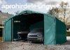 Ponyvagarzs mobilgarzs autgarzs 6x6m, PVC ponyva zld