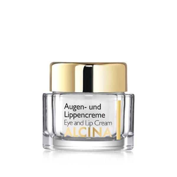 Alcina Szemkörnyék és ajakápoló krém (Eye and Lip Cream) 15 ml