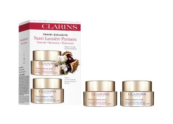 Clarins Bőrápoló ajándékcsomag Nutri-Lumiére Partners