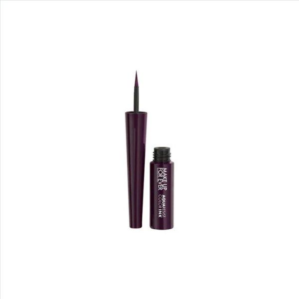 Make Up For Ever Folyékony szemceruza Aqua Resist Color Ink (Eyeliner) 2 ml 04
Matte Plum