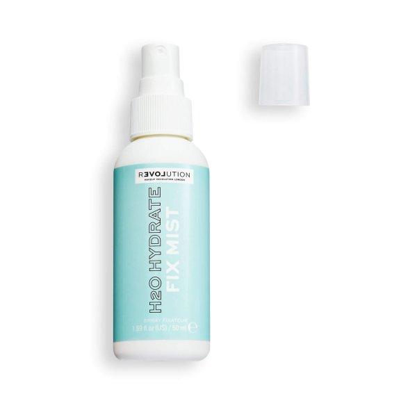 Revolution Hidratáló rögzítő spray és alapozó Relove H2O Hydrate (Fix
Mist) 50 ml