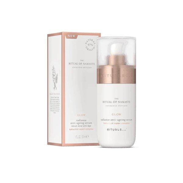 Rituals Highlighter bőrszérum öregedésgátló hatással The Ritual of
Namaste (Glow Radiance Anti-Aging Serum) 30 ml