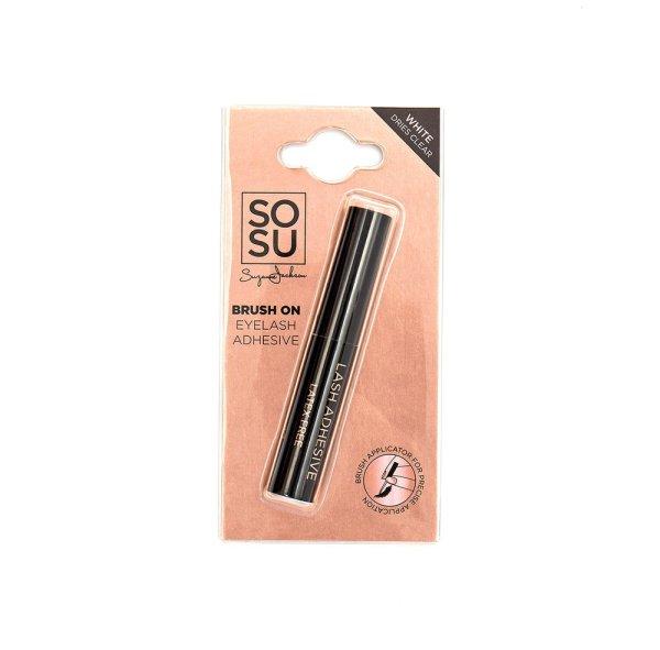 SOSU Cosmetics Ragasztó műszempillákhoz ecsettel Brush on (Lash Adhesive)