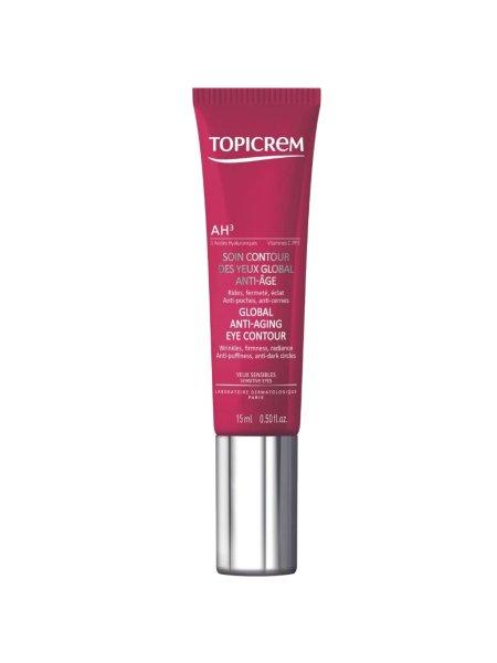 Topicrem Ránctalanító szemkörnyékápoló krém AH3 (Global Anti-Aging Eye
Contour) 15 ml
