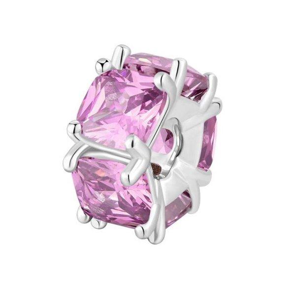 Brosway Időtlen ezüst medál Fancy Vibrant Pink FVP04