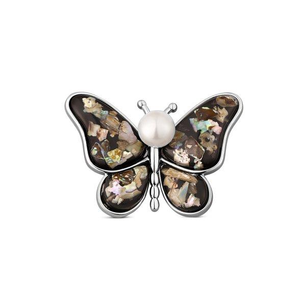 JwL Luxury Pearls Gyöngy bross 2 az 1-ben, valódi fehér gyönggyel és
gyöngyházzal JL0820