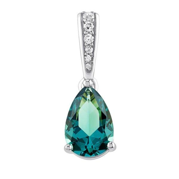 Silvego Ezüst medál Ella szintetikus Paraiba turmalinnal és cirkónium kővel
Brilliance Zirconia JJJ1267PG