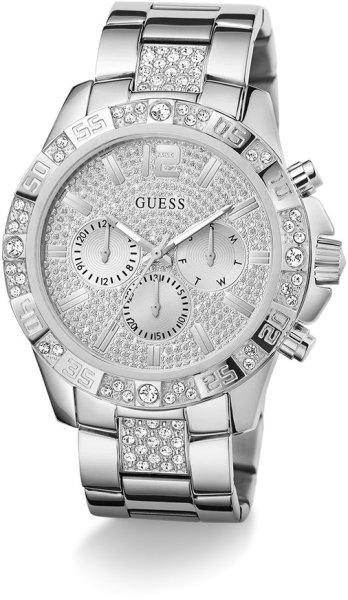 Guess Mens Silver Tone Multi-function Watch GW0796G1