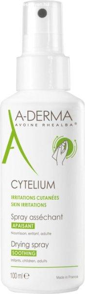 A-DERMA Nyugtató és szárító spray irritált és nedves bőrre Cytelium
(Soothing Drying Spray) 100 ml