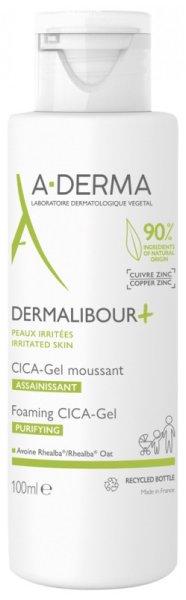 A-DERMA Tisztító habzó gél Dermalibour+ (Foaming Cica Gel) 100 ml
