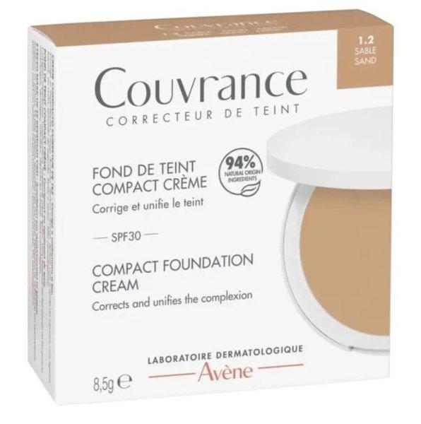 Avène Kompakt krémes smink SPF 30 árnyalat 1.2 Sand 8.5 g