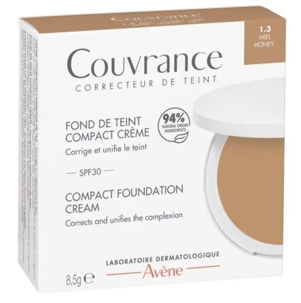 Avène Kompakt krémes smink SPF 30 árnyalat 1.3 Honey 8,5 g
