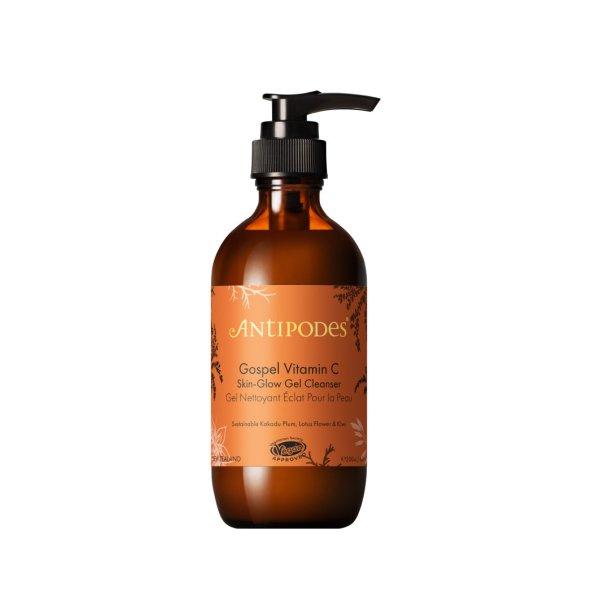 Antipodes Tisztító gél Gospel Vitamin C (Skin-Glow Gel Cleanser) 200 ml