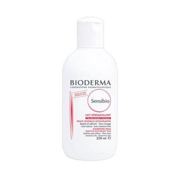Bioderma Arctisztító tej érzékeny bőrre Sensibio (Cleansing Milk) 250 ml